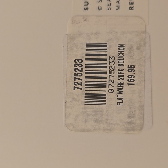 ❤️BUY 2 GET 1 FREE  Sur La Table Bouchon 20-Piece Flatware Set - Picture 7 of 12